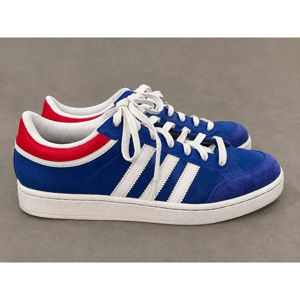 Adidas Americana Low OG 677712 Mens 9.5 Royal Blue Red White Sneakers 2008